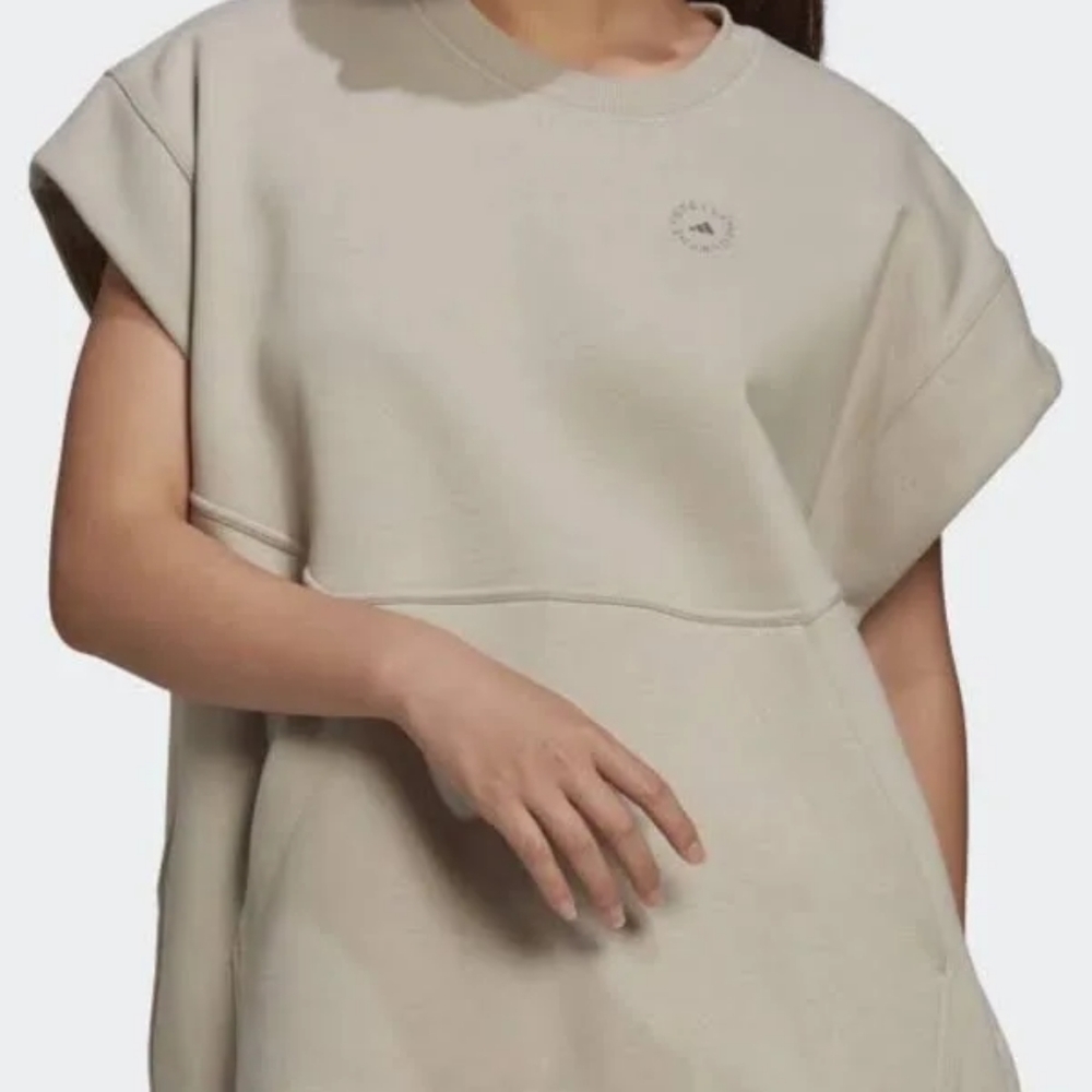 Adidas x Stella McCartney Muscle Oversized Sleeveless Sweatshirt Women's Size M